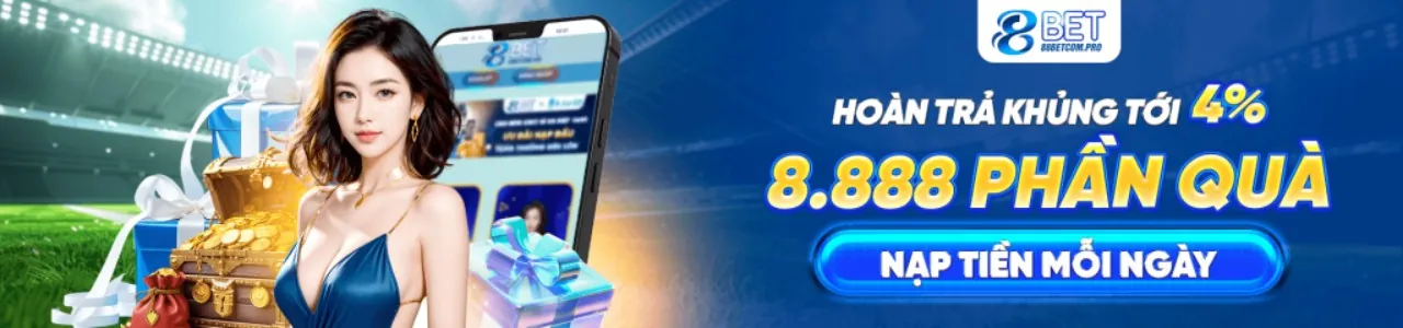 Hoàn trả hàng ngày Lucky 8